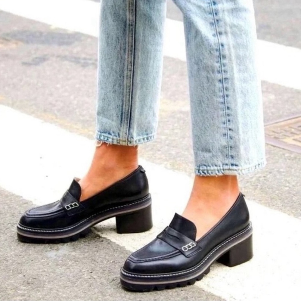 Bernardo Black Loafers